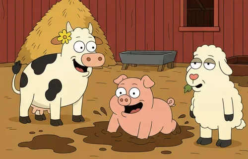 Farmyard Follies story art