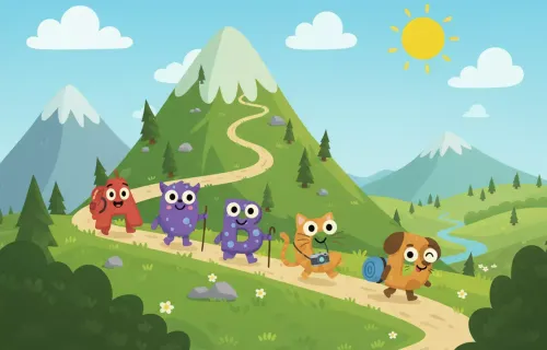 Letter Town story art