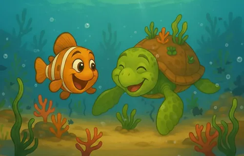 Splashy Tales story art
